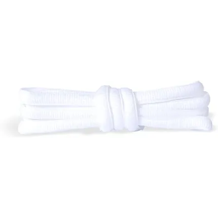 Шнурки для спортивного взуття Kaps 120 см Білий, Довжина шнурівок, см: 120, Колір шнурівок: Білий, Тип шнурівок: Круглі 4 мм