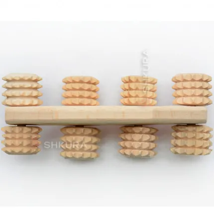 Ручний дерев'яний масажер Бульдозер, зображення 2