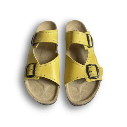 Босоніжки ортопедичні жіночі Ортекс T-58, Колір: Жовтий, Розмір жіночого взуття: 40