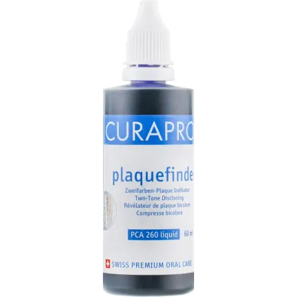 Рідина для індикації зубного нальоту Curaprox PCA 260