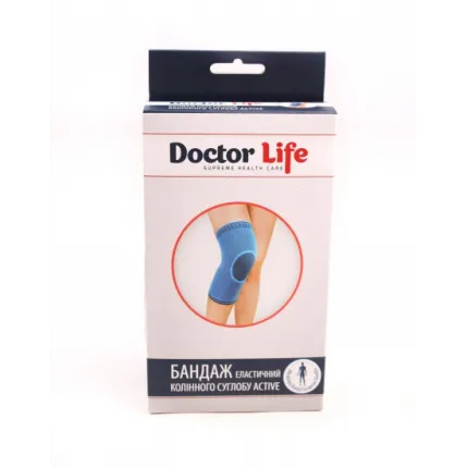 Эластичный наколенник Doctor Life Active