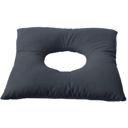 Ортопедична ректальна подушка з гречкою, з отвором Olvi 40х40см, зображення 2