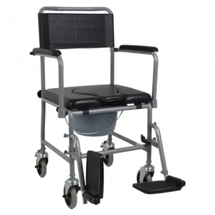 Крісло-каталка з санітарним оснащенням OSD-LW-JBS367A, зображення 2