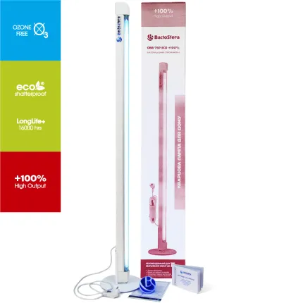 Бактерицидний опромінювач BactoSfera OBB 75P ECO +100%