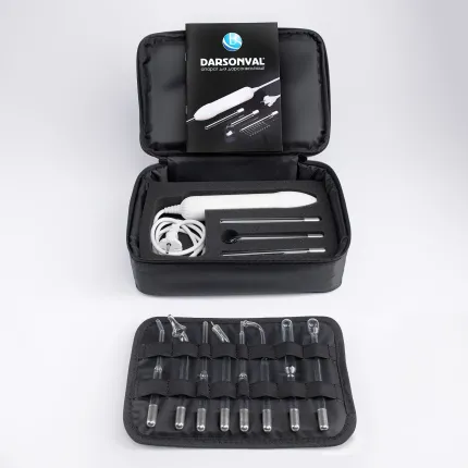 Дарсонваль BactoSfera DARSONVAL White з сумкою і набором електродів (11 шт), Колір: білий