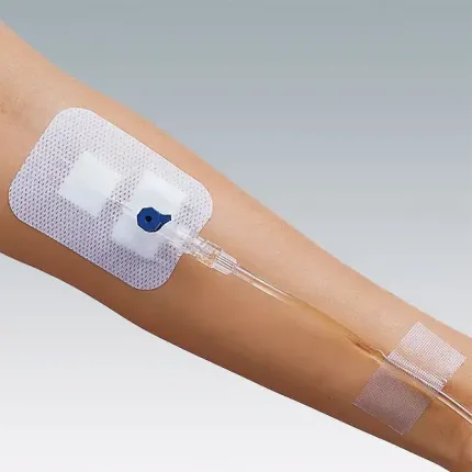 Пов’язка пластирна для фіксації канюль Cosmopor® I.V. / Космопор Ай.Ві. 8см х 6см 1шт, зображення 3