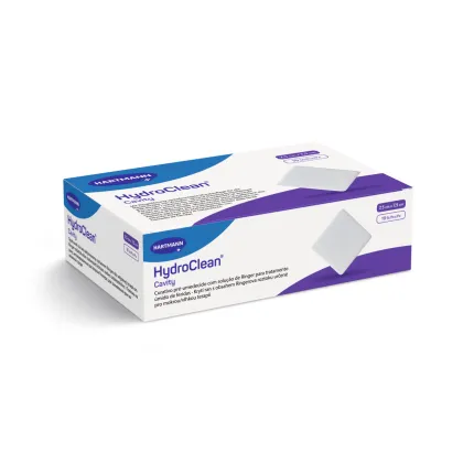 HydroClean Cavity 7,5 х 7,5 см Гидроклин гидроактивная повязка 1шт, Размер повязки: 7,5см х 7,5 см, Тип пов'язки: Без антисептика ПГМГ, для тампонування