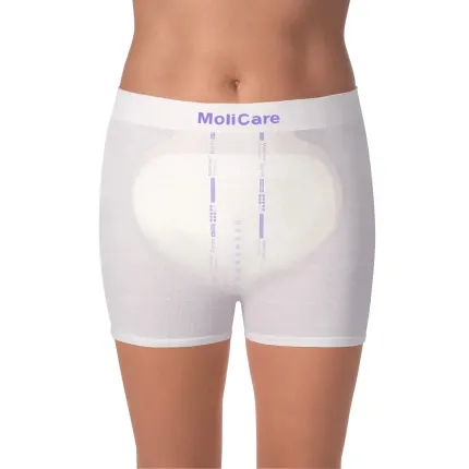 Баріатричні еластичні штанці для фіксації прокладок MoliCare Premium Fixpants подовжені 5 шт 5XL, Кількість: 5 шт, Розмір: 5XL, зображення 2