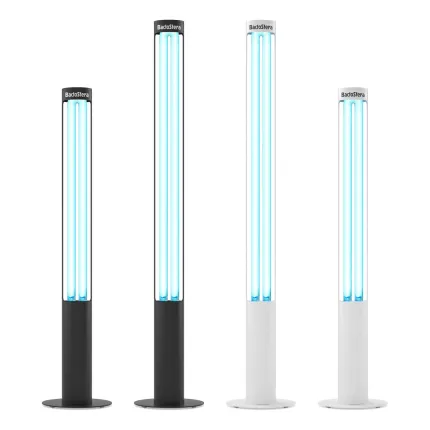 Бактерицидний опромінювач BactoSfera 360° U60 +100% RC-TIMER Black, зображення 2