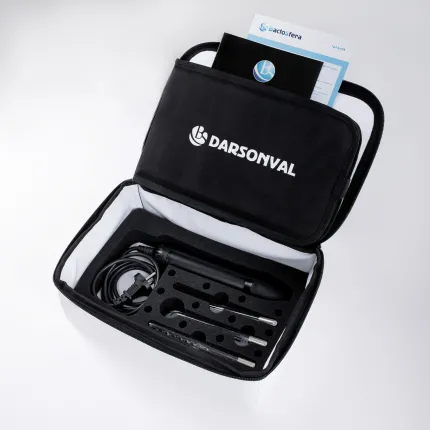 ДарсонвальBactoSfera DARSONVAL Black з сумкою і набором електродів (17 шт), Цвет: Черный, изображение 3