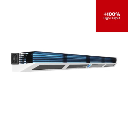 Екранований опромінювач з жалюзі BactoSfera EKRAN Jalousie 55 FAN + 100%