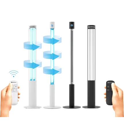 Бактерицидний опромінювач BactoSfera 360° U36 RC-TIMER White, зображення 7