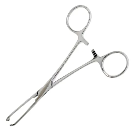 Затискач для захоплення кишкової стінки по Surgiwelomed Allis, довжина 15,2 см, р.ч. 5 мм