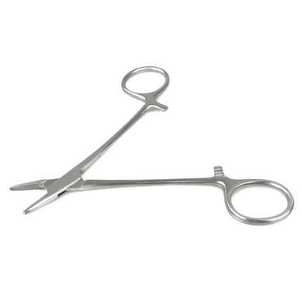 Иглодержатель Surgiwelomed Halsey зубчатый. Длина 13 см, р. 15 мм