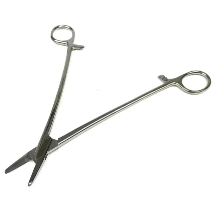 Голкотримач загальнохірургічний по Surgiwelomed Mayo-Hegar, з твердосплавними пластинами 20 см, Довжина: 200 мм