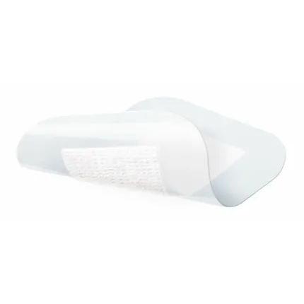 Повязка пленочная прозрачная с абсорбирующей подушечкой Cosmopor® Transparent 9 см х 10см, Размер пластыря: 9см х 10см, Количество: 1 шт., Тип: З подушечкою, изображение 2