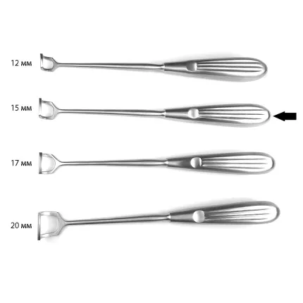 Аденотом по Barnhill № 2. Довжина 210 мм, ширина р.ч. 15 мм, зображення 2