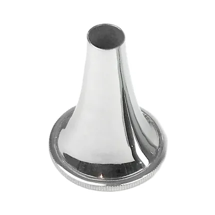 Лійка вушна нікельована по Hartmann № 4, діаметр 7 мм, Діаметр: 7 мм