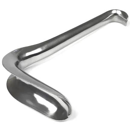 Дзеркало вагінальне ложкоподібне № 3 по Kristeller. Розміри: 80х22х17 мм