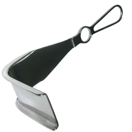 Зеркало вагинальное №2 по Doyen. Размеры р.ч. 88 х 45 мм