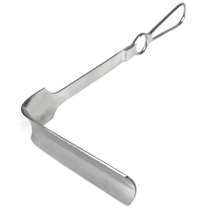 Дзеркало-підйомник вагінальне жолобувате № 3 по Kocher. Розміри: 115х40 мм