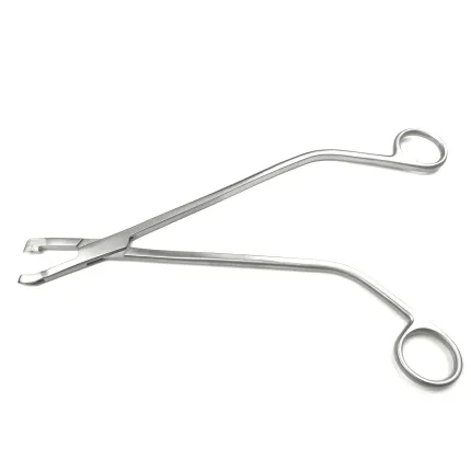 Щипці для біопсії Tischler, з вигнутими ручками. Довжина 27, р.ч. 10х3 мм