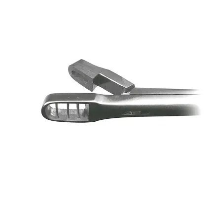 Щипці для біопсії Eppendorf, прямі. Довжина ствола 20 см, р.ч. 4,5х8 мм, зображення 2