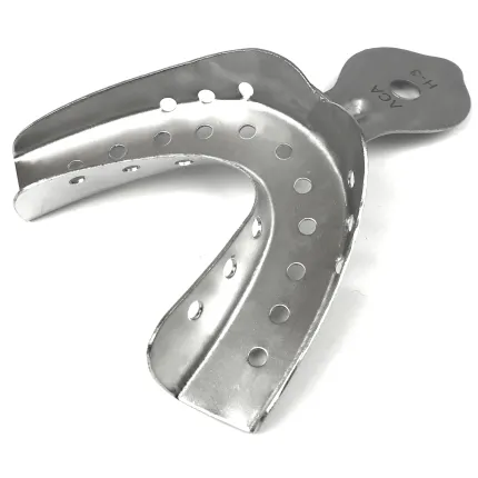 Ложка відтискна стоматологічна для нижньої щелепи №3