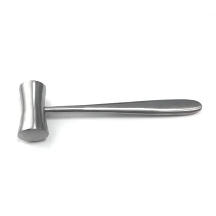 Молоток хірургічний Surgiwelomed Lucae 19 см, діаметр 25 мм, довжина р.ч. 50 мм, 260 грам