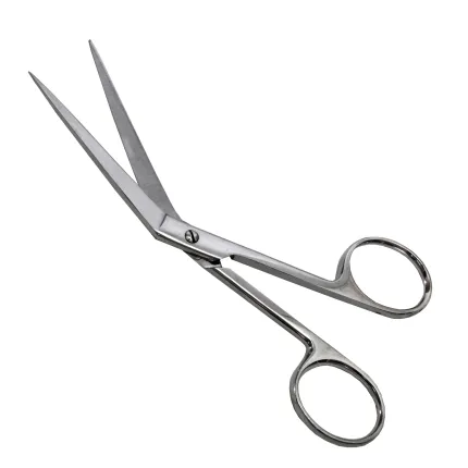 Ножницы хирургические для резекции изогнуты. Длина 16 см