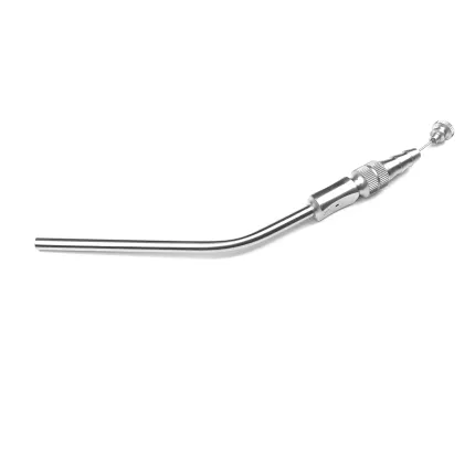 Трубка аспіраційна по Frazier, 15CH. Довжина 18 см, робоча частина 12,5 см