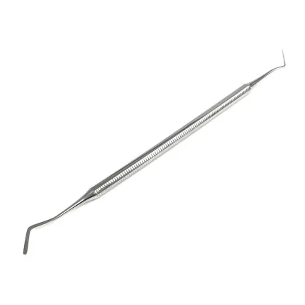 Шпатель стоматологический, двусторонний, гибкий, с восьмигранной ручкой