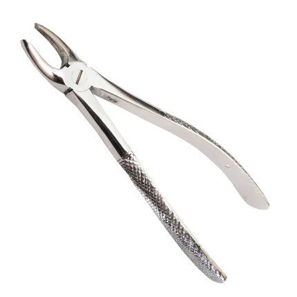 Щипцы для удаления клыков и премоляров верхней челюсти №7. Длина 16,5 см, ширина 5 мм., изображение 2