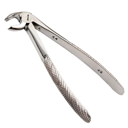 Щипцы для удаления моляров нижней челюсти №22. Длина 15,5 см, ширина 7 мм., изображение 2