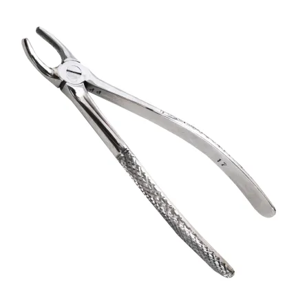 Щипцы для удаления моляров верхней челюсти правой стороны №17. Длина 16,5 см, ширина 7 мм., изображение 2