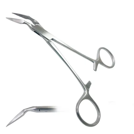 Щипцы для удаления фрагментов корней, изогнутые по Ralk. Длина 16 см, изображение 2
