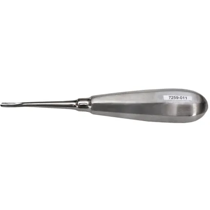 Елеватор зубний прямий № 3, довжина 15,5 см, ширина 4 мм