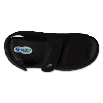 Сандалі чоловічі діабетичні для проблемних ніг Dr Orto System 077M001 чорні, Колір: Чорний, Розмір чоловічого взуття: 44, зображення 4