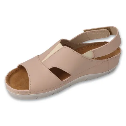 Сандалі жіночі діабетичні DrOrto Casual 158D261 бежеві, Колір: Бежевий, Розмір жіночого взуття: 41, зображення 2
