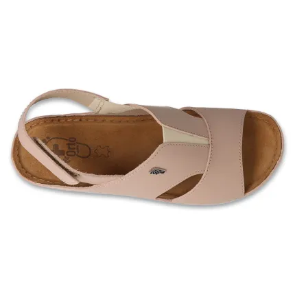 Сандалі жіночі діабетичні DrOrto Casual 158D261 бежеві, Колір: Бежевий, Розмір жіночого взуття: 39, зображення 4