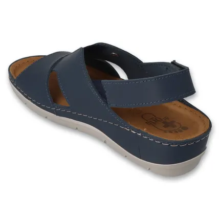 Сандалі жіночі діабетичні DrOrto Casual 158D263 сині, Колір: Синій, Розмір жіночого взуття: 40, зображення 3