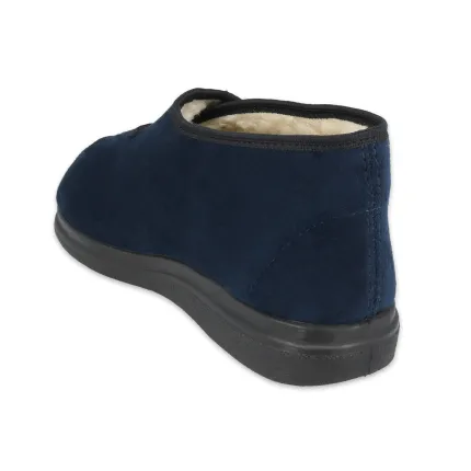 Черевики жіночі з хутром діабетичні для проблемних ніг Dr Orto System 986D010 сині, Колір: Темно Синій, Розмір жіночого взуття: 39, зображення 4