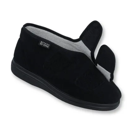 Ботинки мужские диабетические для проблемных ног Dr Orto System 986M003, Цвет: Черный, Размер мужской обуви: 44, изображение 2