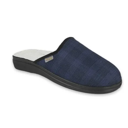 Тапочки чоловічі діабетичні для проблемних ніг Dr Orto System 132M015 сині сітка, Колір: Синій сітка, Розмір чоловічого взуття: 42