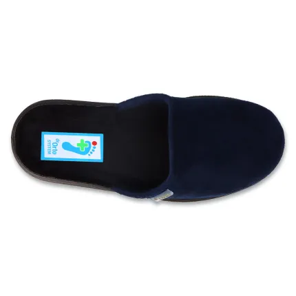 Тапочки жіночі діабетичні для проблемних ніг Dr Orto System 132D006 сині, Колір: Синій, Розмір жіночого взуття: 37, зображення 3