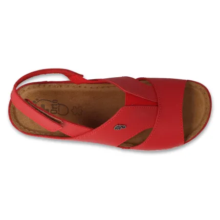 Сандалии женские диабетические DrOrto Casual 158D262 красные, Цвет: Красный, Размер женской обуви: 39, изображение 4