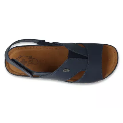 Сандалі жіночі діабетичні DrOrto Casual 158D263 сині, Колір: Синій, Розмір жіночого взуття: 41, зображення 4