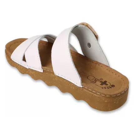 Жіночі медичні шльопанці Dr Orto Med 179D005, Колір взуття: Білий, Розмір жіночого взуття: 42, зображення 4