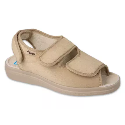 Cандалі жіночі діабетичні для проблемних ніг Dr Orto System 676D004 бежеві, Колір: Бежевий, Розмір жіночого взуття: 36