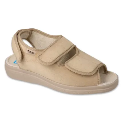 Cандалі жіночі діабетичні для проблемних ніг Dr Orto System 676D004 бежеві, Колір: Бежевий, Розмір жіночого взуття: 37